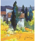  Janin - Couleurs du Luberon - 46x38cm