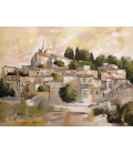 Janin - Bonnieux, comme une crèche - 100x81cm