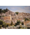 Ruggeri - Bonnieux, mon village - 65x50cm