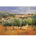 Janin - Les hauts de Sault - 92x73cm